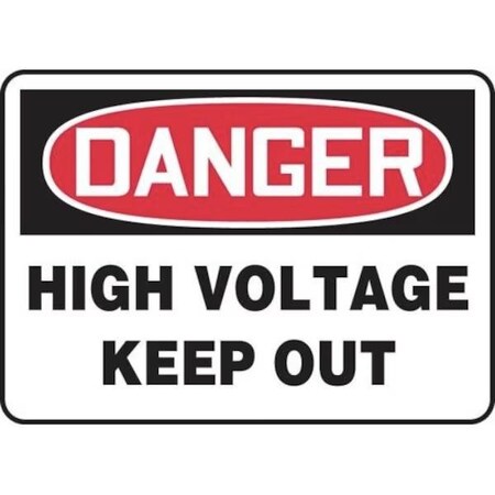 Accuform OSHA DANGER SAFETY SIGN HIGH MELC127XT MELC127XT